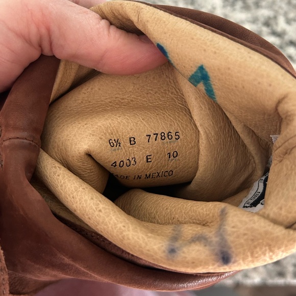 Frye Celia over-the-knee Leather boots in brown size 6.5 - Picture 15 of 16